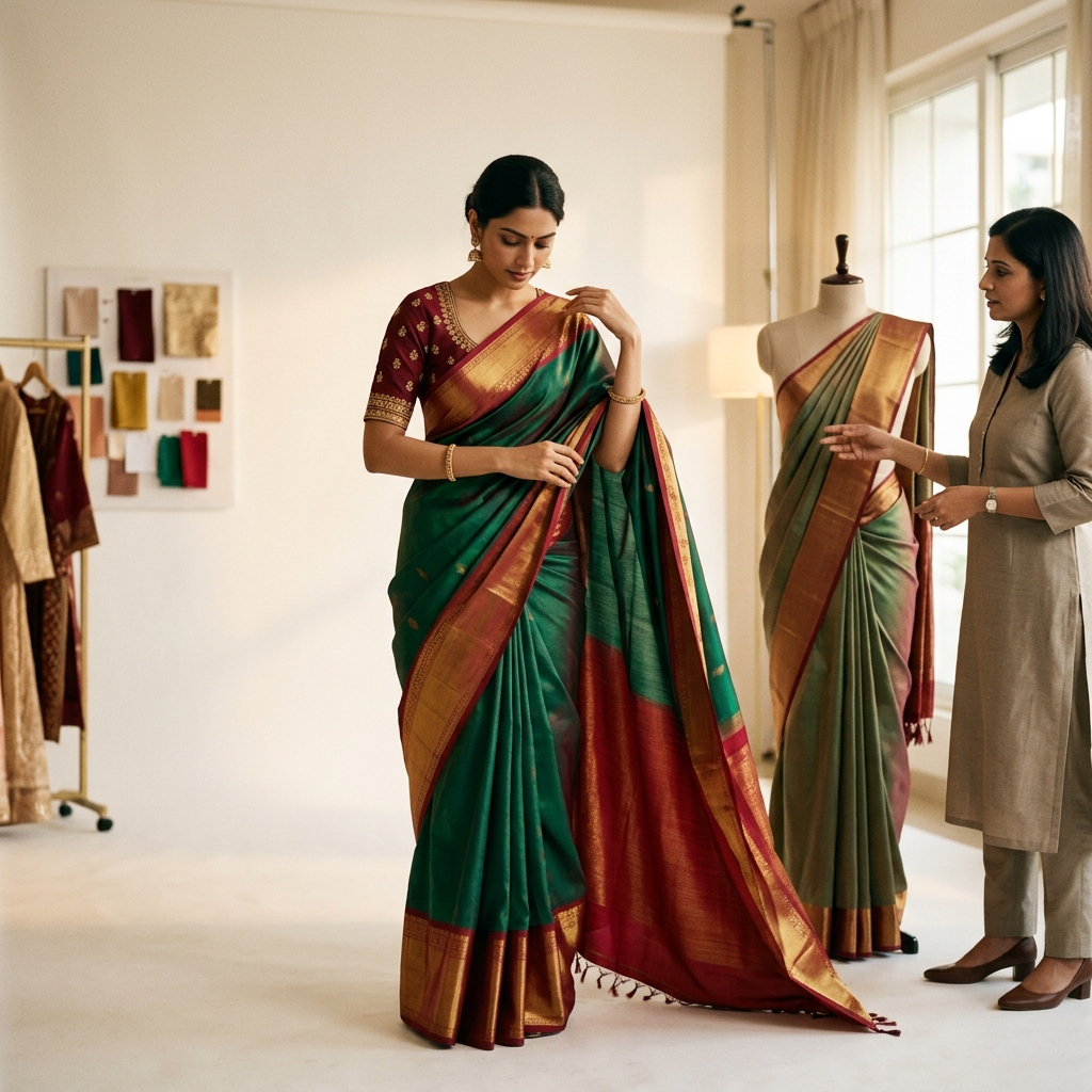 Saree Draping